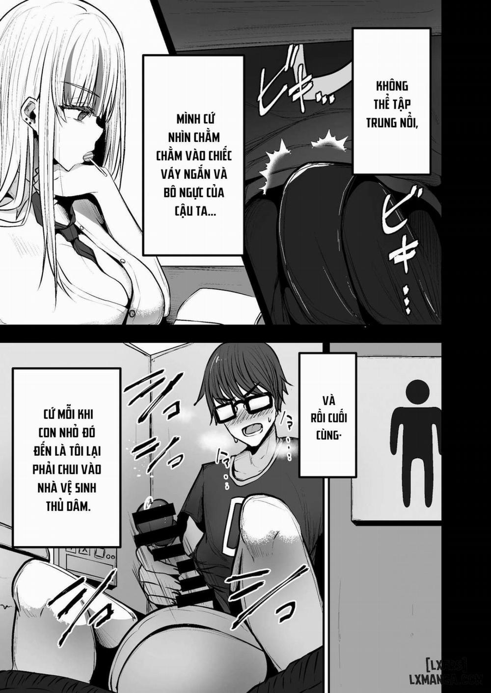 manhwax10.com - Truyện Manhwa Toshokan de Benkyou Shiteitara Itsumo Kuru Gal JK ni Chương Oneshot Trang 7