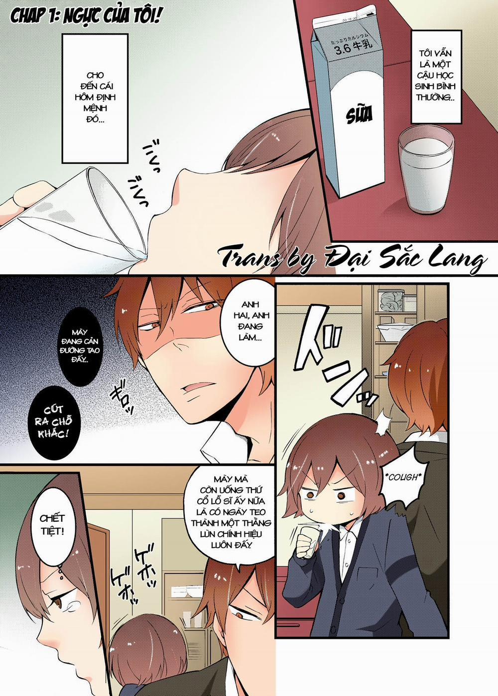 manhwax10.com - Truyện Manhwa Totsuon! ~Totsuzen Onnanonko Ni Natta No De, Ore No Oppai Monde Mimasen Ka? Chương 1 Trang 4