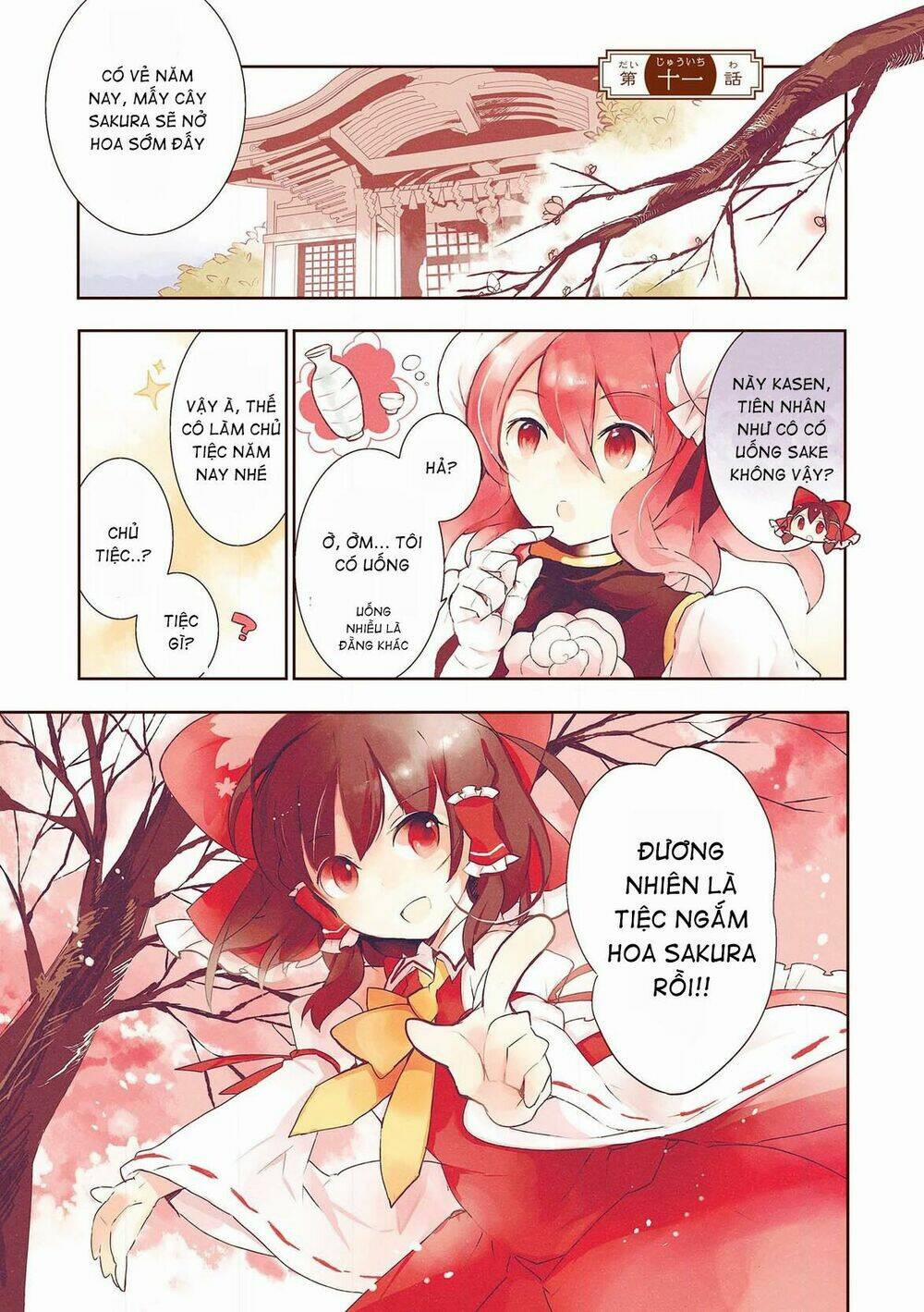 manhwax10.com - Truyện Manhwa Touhou Ibarakasen – Wild And Horned Hermit Chương 11 Trang 1