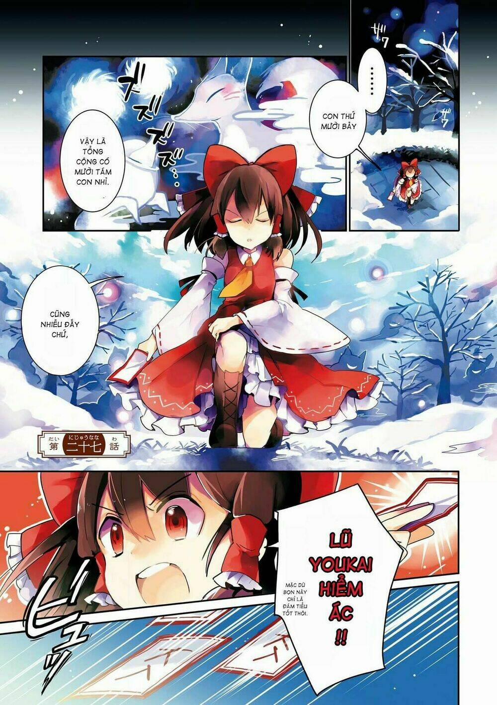 manhwax10.com - Truyện Manhwa Touhou Ibarakasen – Wild And Horned Hermit Chương 27 Trang 1