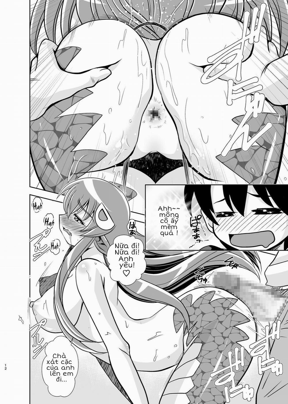 manhwax10.com - Truyện Manhwa Trái cấm (Monster Musume no Iru Nichijou) Chương Oneshot Trang 13