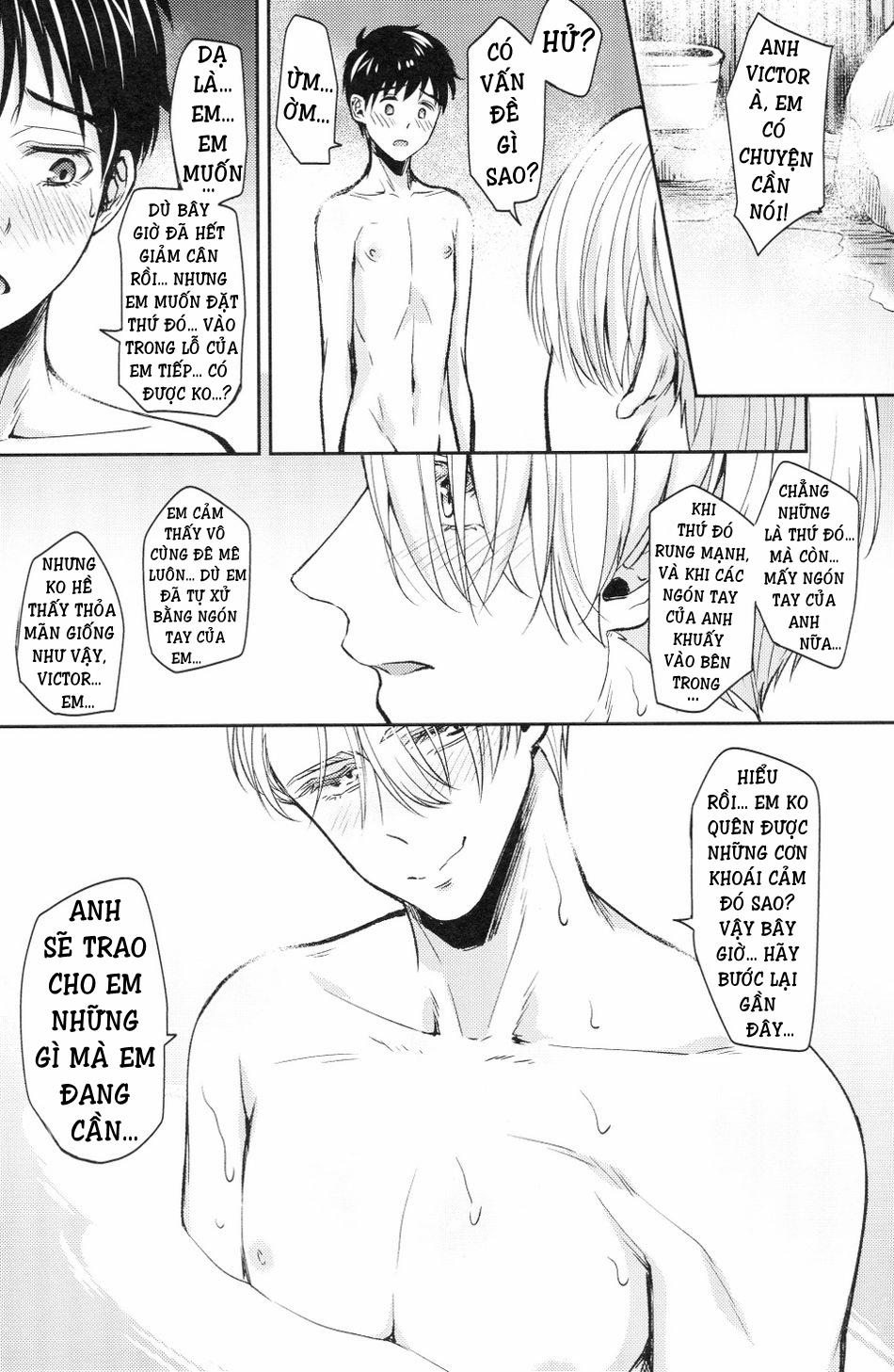 manhwax10.com - Truyện Manhwa Trở Nên Hư Hỏng (Yuri!!! on Ice) Chương Oneshot Trang 14