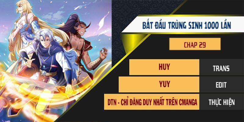 manhwax10.com - Truyện Manhwa Trọng Sinh 1000 Lần Ta Vô Địch Chương 29 Trang 1