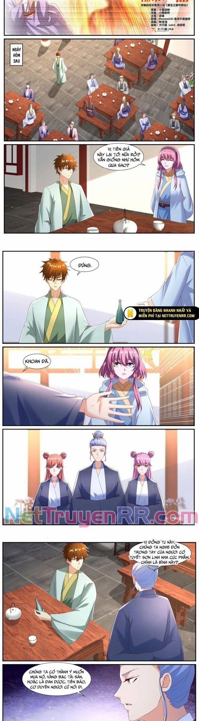 manhwax10.com - Truyện Manhwa Trọng Sinh Đô Thị Tu Tiên Chương 1077 Trang 2