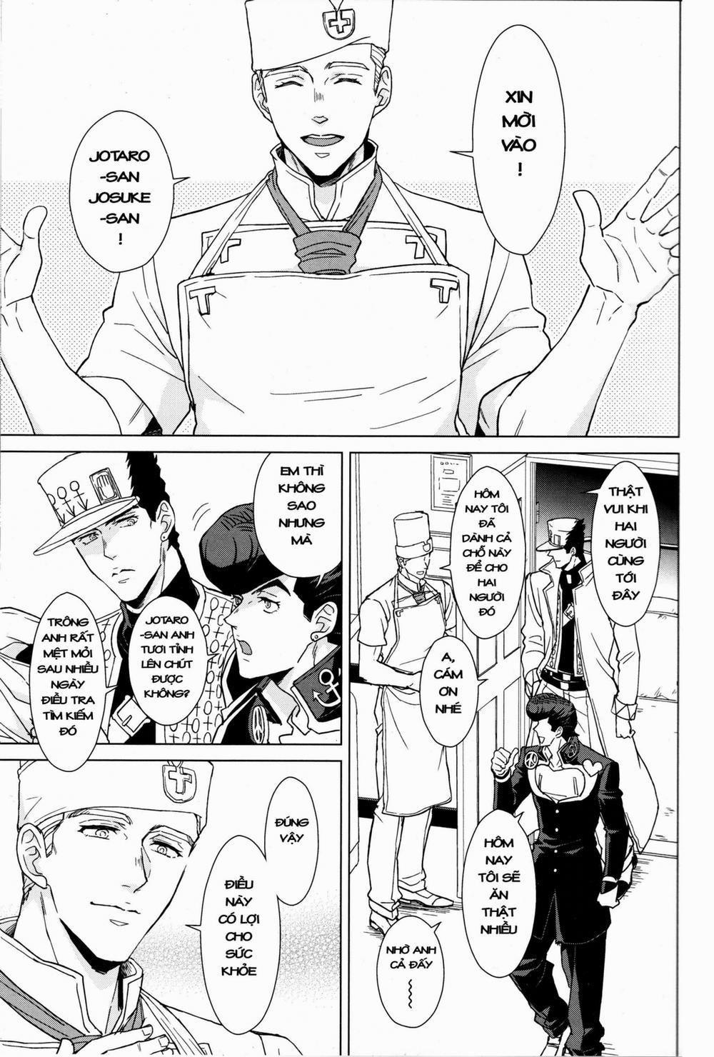 manhwax10.com - Truyện Manhwa TRSK LOG (JoJo's bizarre adventure) Chương 0 Eat it up Trang 4