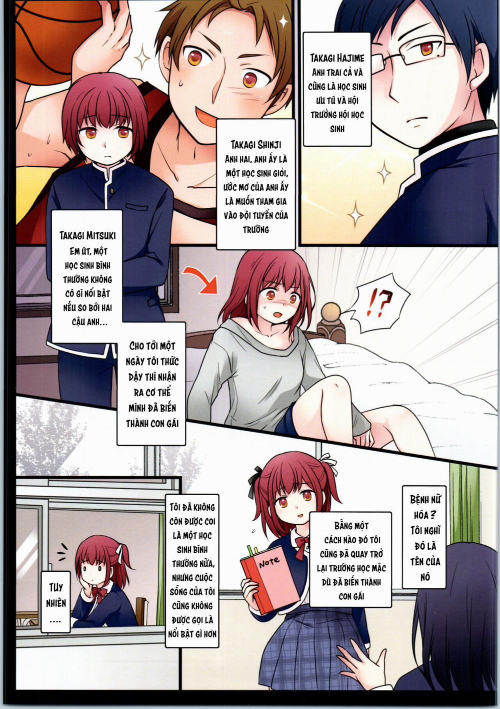 manhwax10.com - Truyện Manhwa TS Shite Onitatchi no Seiyokushori Kakari ni natta tachi no toaru Ichinichi Chương Oneshot Trang 3