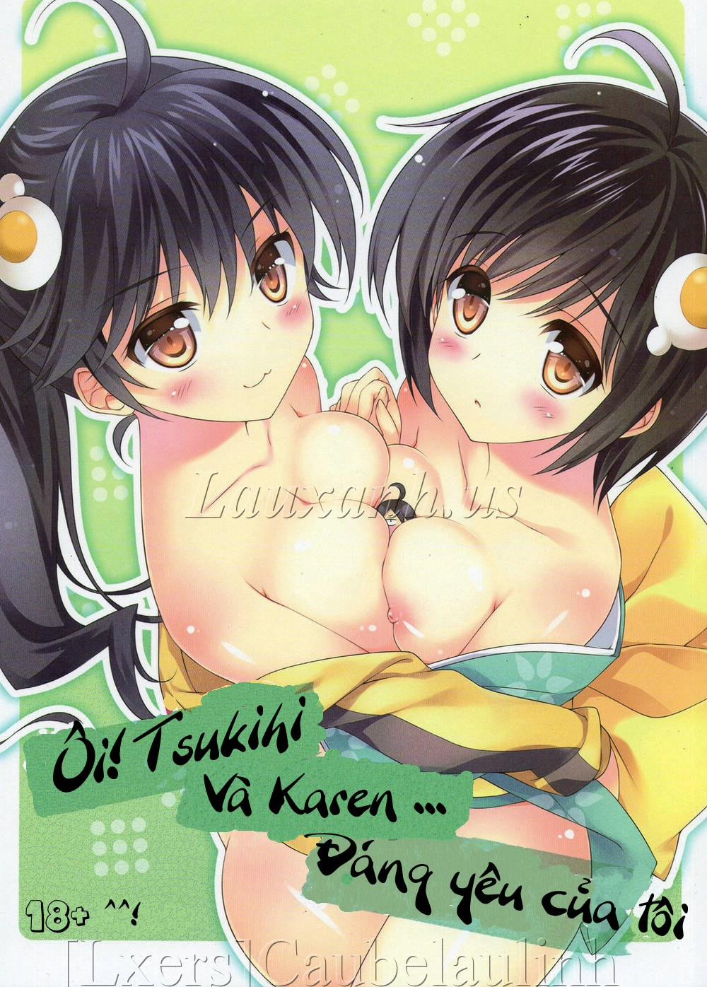 manhwax10.com - Truyện Manhwa Tsukihi Karen and I Fight Too Much (Bakemonogatari) Chương Oneshot Trang 1