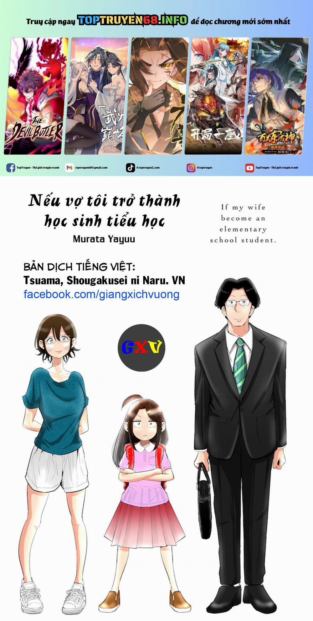 manhwax10.com - Truyện Manhwa Tsuma, Shougakusei Ni Naru. Chương 62 Trang 1