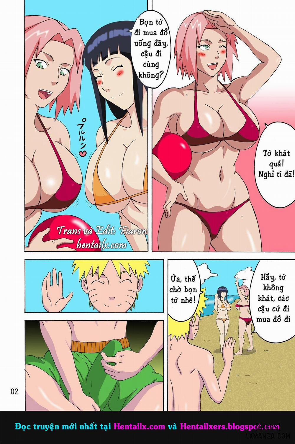 manhwax10.com - Truyện Manhwa Tsunade's Obscene Beach Chương Oneshot Trang 3