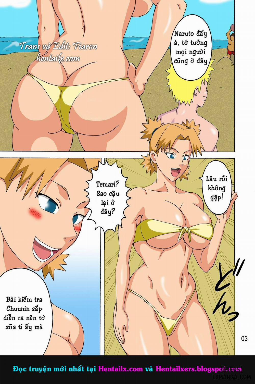 manhwax10.com - Truyện Manhwa Tsunade's Obscene Beach Chương Oneshot Trang 4