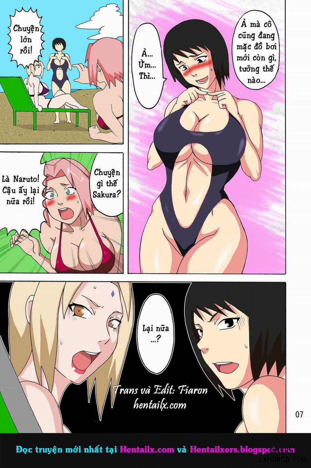 manhwax10.com - Truyện Manhwa Tsunade's Obscene Beach Chương Oneshot Trang 8