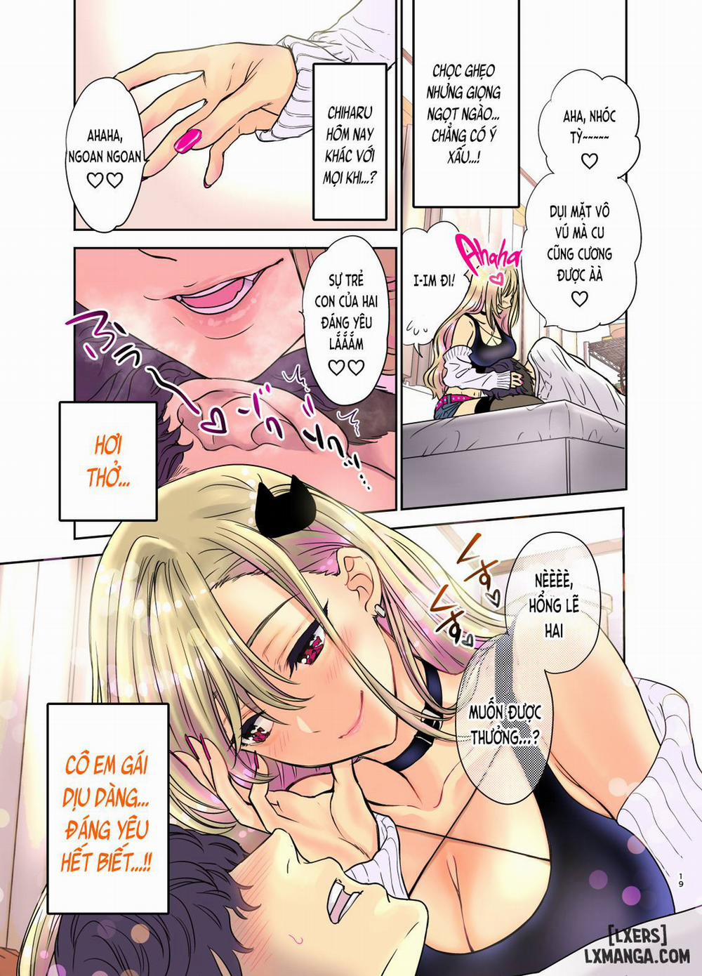 manhwax10.com - Truyện Manhwa Tsuyokawa Imouto x Kyousei Love Koubi Chương 4 END Trang 20