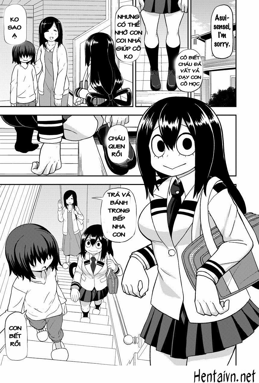 manhwax10.com - Truyện Manhwa Tsuyu Biyori ~Katei Kyoushi no Oshigoto~ (My Hero Academia) Chương Oneshot Trang 3