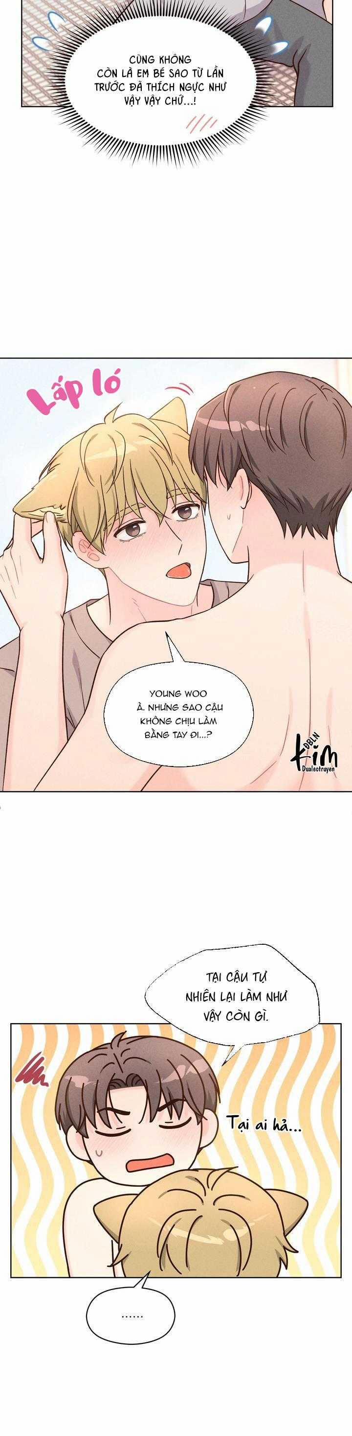 manhwax10.com - Truyện Manhwa TUYỂN TẬP BL THÚ NHÂN VÀ XÚC TU Chương 18 4 Trang 8