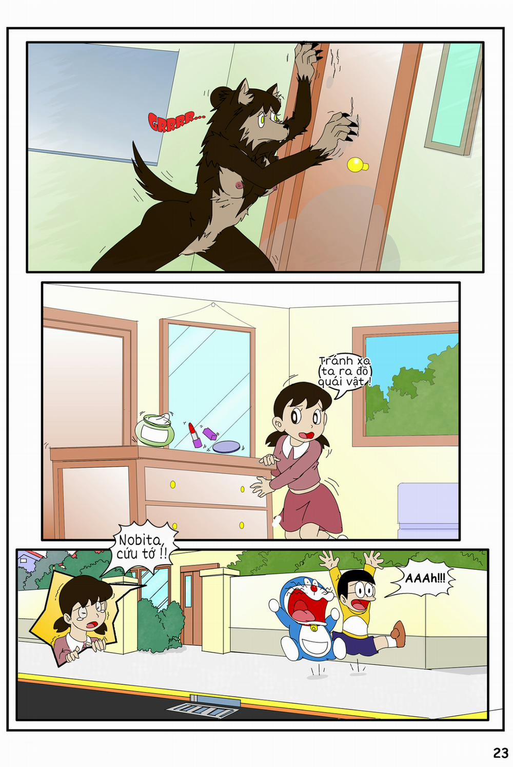 manhwax10.com - Truyện Manhwa Tuyển Tập Doraemon Doujinshi 18+ Chương 20 Kem ch s i 2 Trang 7