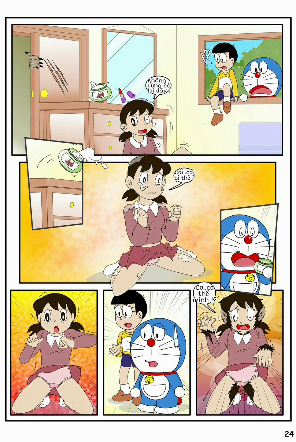 manhwax10.com - Truyện Manhwa Tuyển Tập Doraemon Doujinshi 18+ Chương 20 Kem ch s i 2 Trang 8