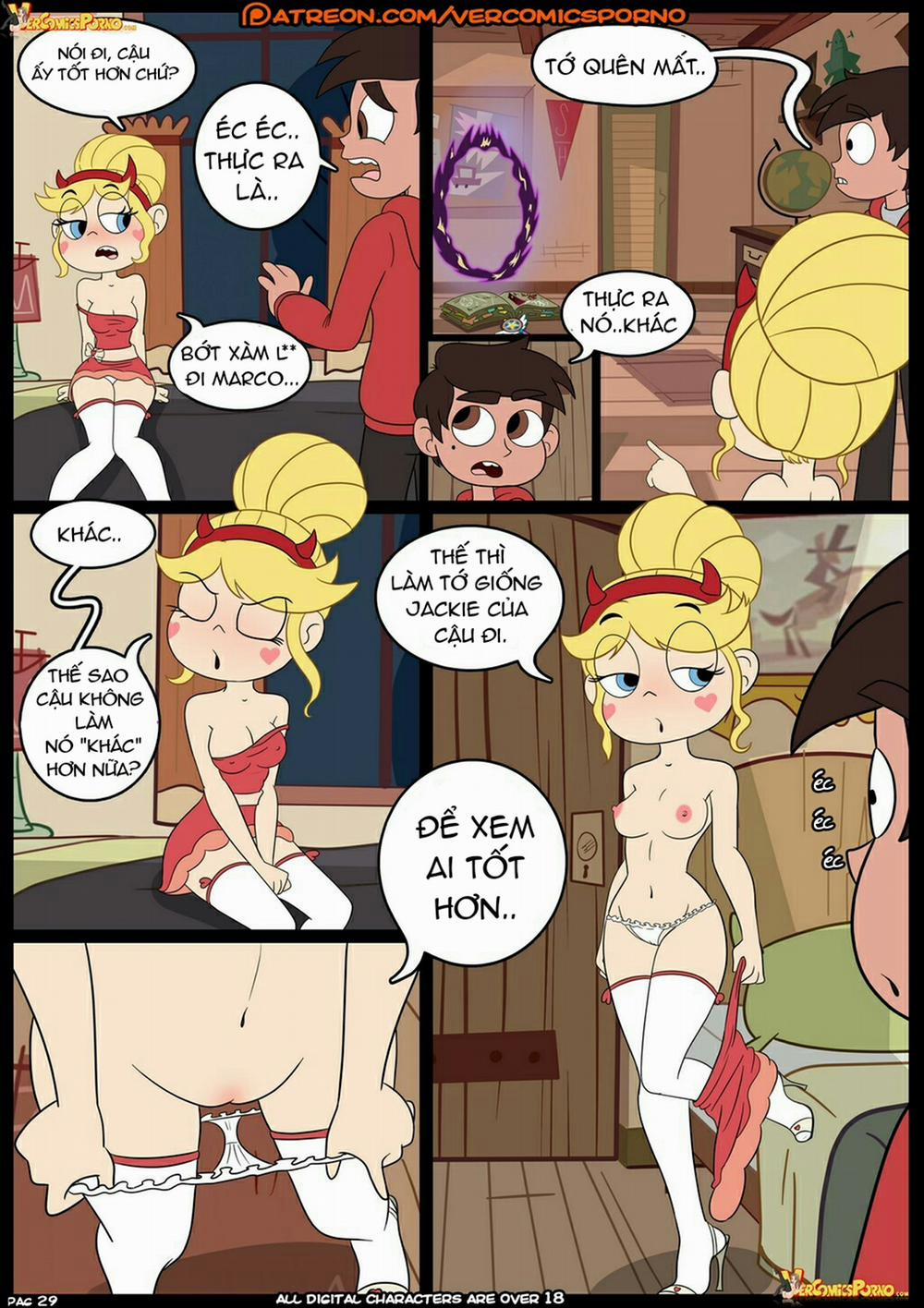 manhwax10.com - Truyện Manhwa Tuyển Tập Short Hentai Comic Chương 5 Star vs The Forces Of Evil Trang 9