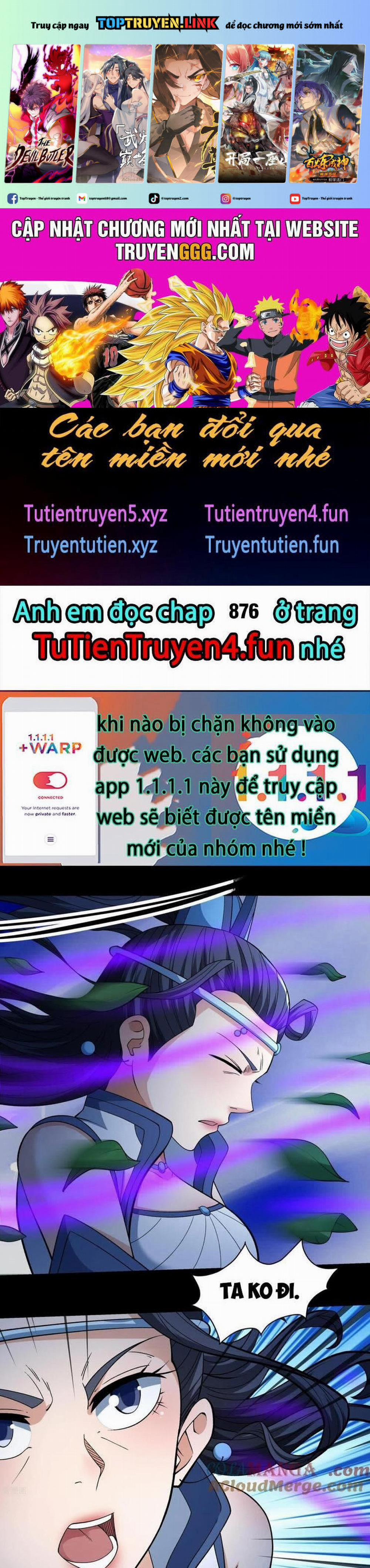 manhwax10.com - Truyện Manhwa Tuyệt Thế Võ Thần Chương 875 Trang 1