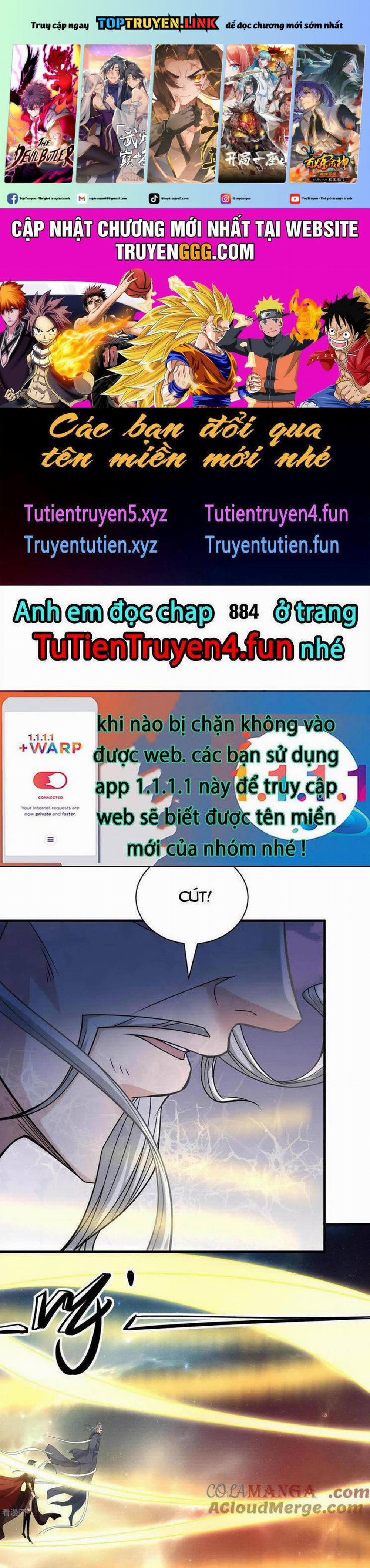 manhwax10.com - Truyện Manhwa Tuyệt Thế Võ Thần Chương 883 Trang 1