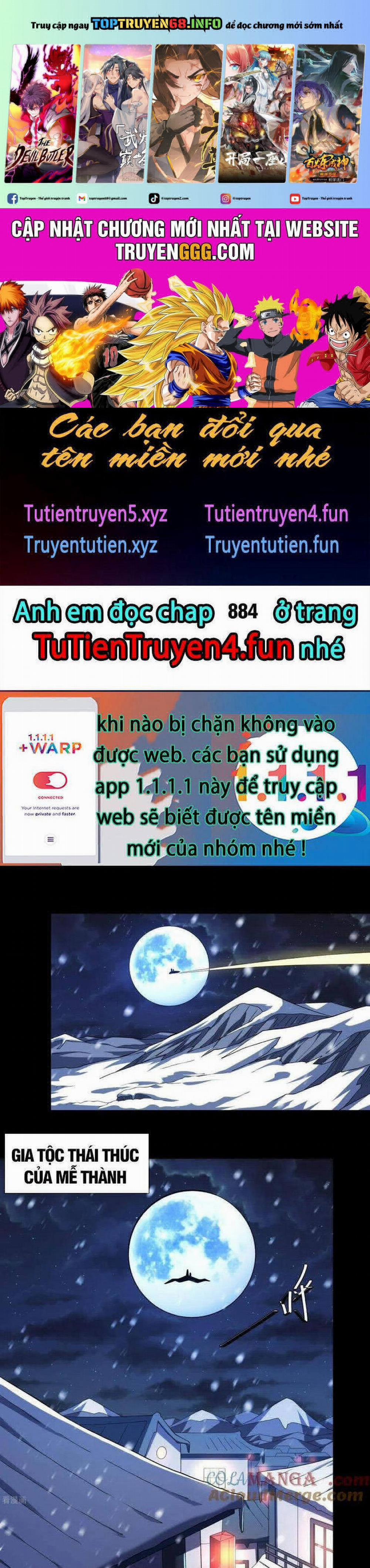 manhwax10.com - Truyện Manhwa Tuyệt Thế Võ Thần Chương 884 Trang 1