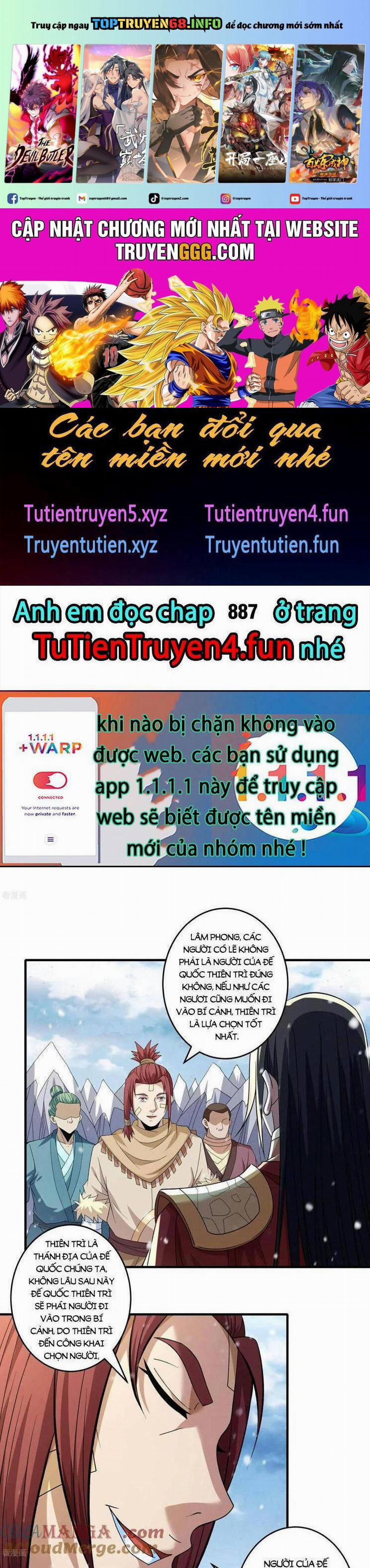 manhwax10.com - Truyện Manhwa Tuyệt Thế Võ Thần Chương 886 Trang 1