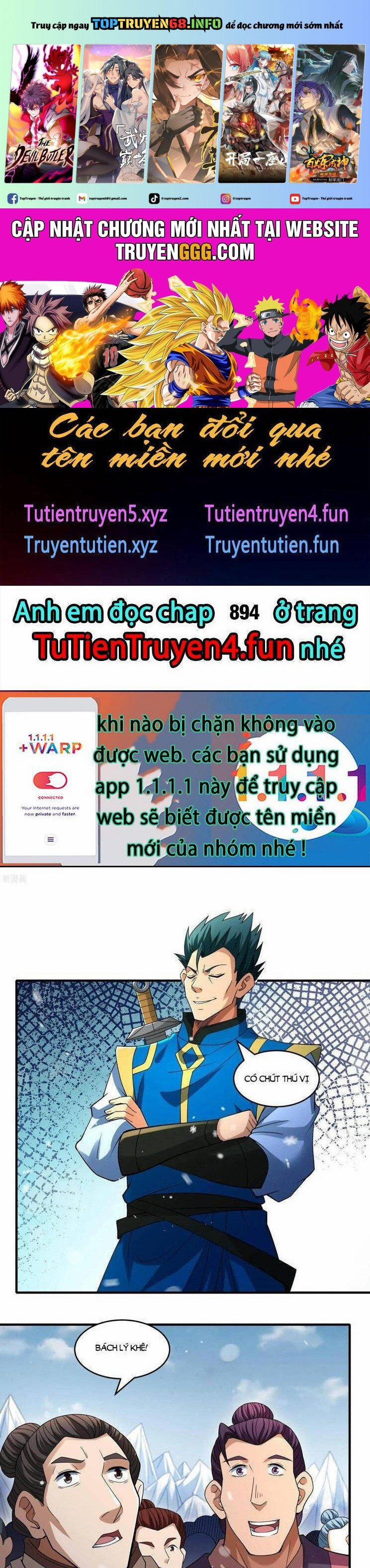 manhwax10.com - Truyện Manhwa Tuyệt Thế Võ Thần Chương 893 Trang 1