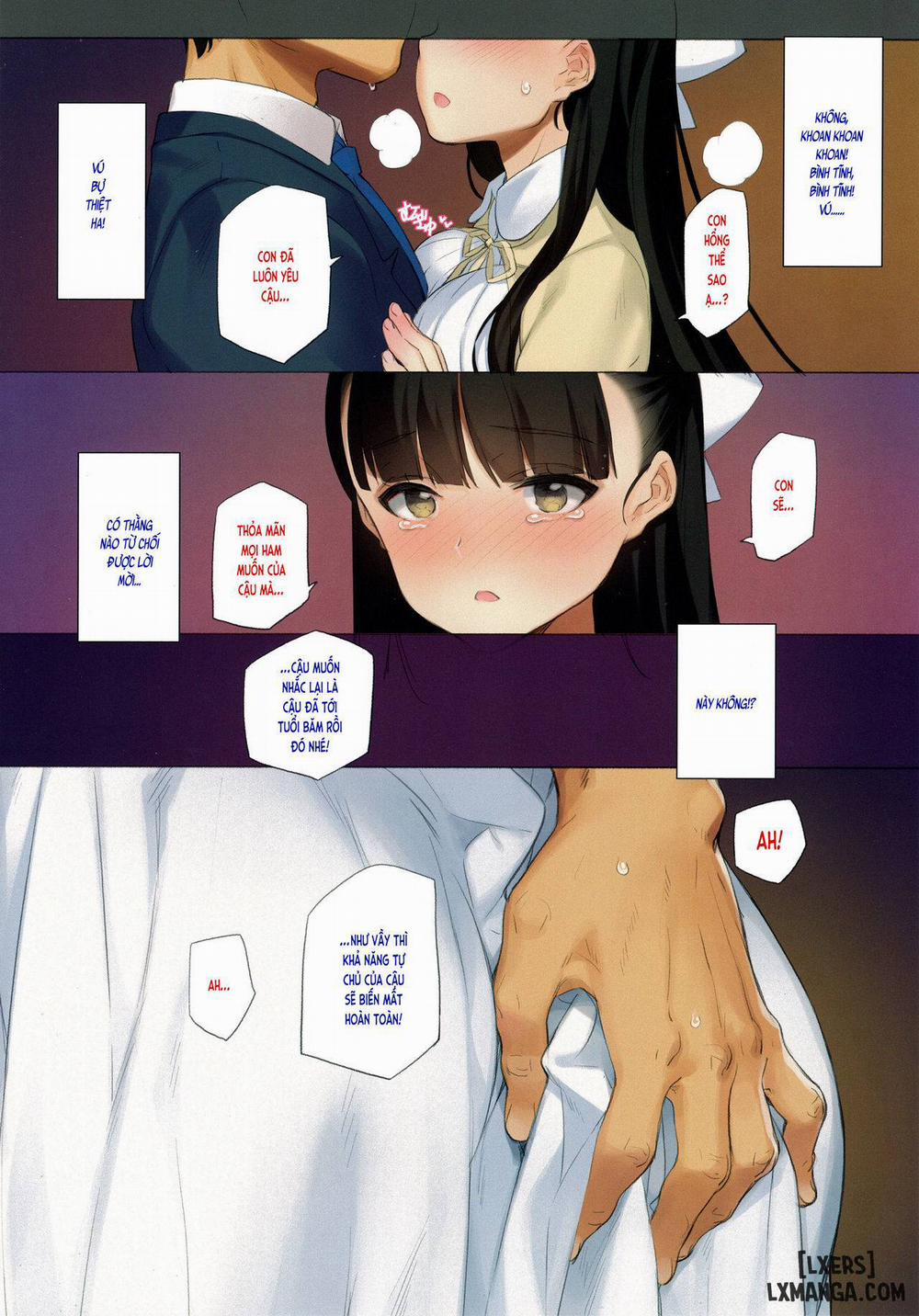 manhwax10.com - Truyện Manhwa Uchi no Meishimai ga Yuuwaku Shite Kuru. Chương Oneshot Trang 7