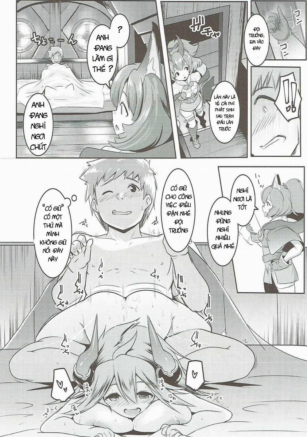 manhwax10.com - Truyện Manhwa Uchi no Sarasa no Oppai ga Kininatte Shuuchuu Dekinai! (Granblue Fantasy) Chương Oneshot Trang 17