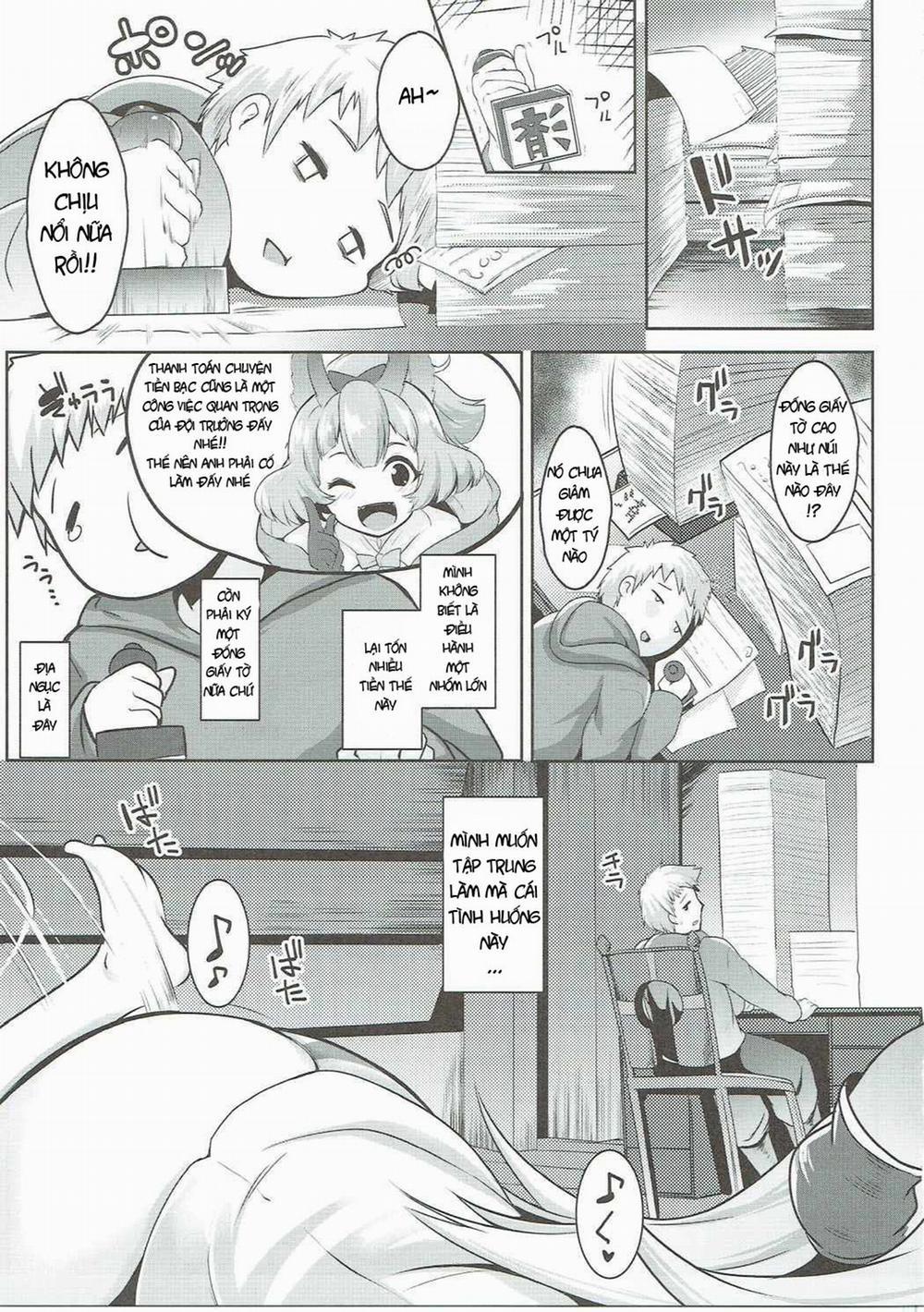 manhwax10.com - Truyện Manhwa Uchi no Sarasa no Oppai ga Kininatte Shuuchuu Dekinai! (Granblue Fantasy) Chương Oneshot Trang 4