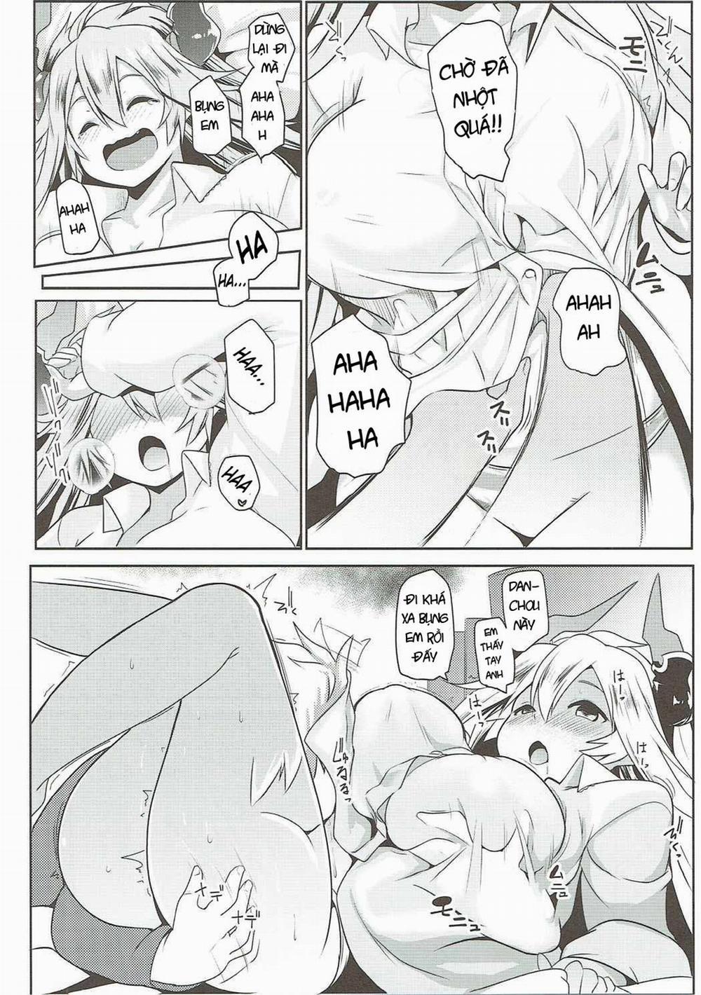 manhwax10.com - Truyện Manhwa Uchi no Sarasa no Oppai ga Kininatte Shuuchuu Dekinai! (Granblue Fantasy) Chương Oneshot Trang 9