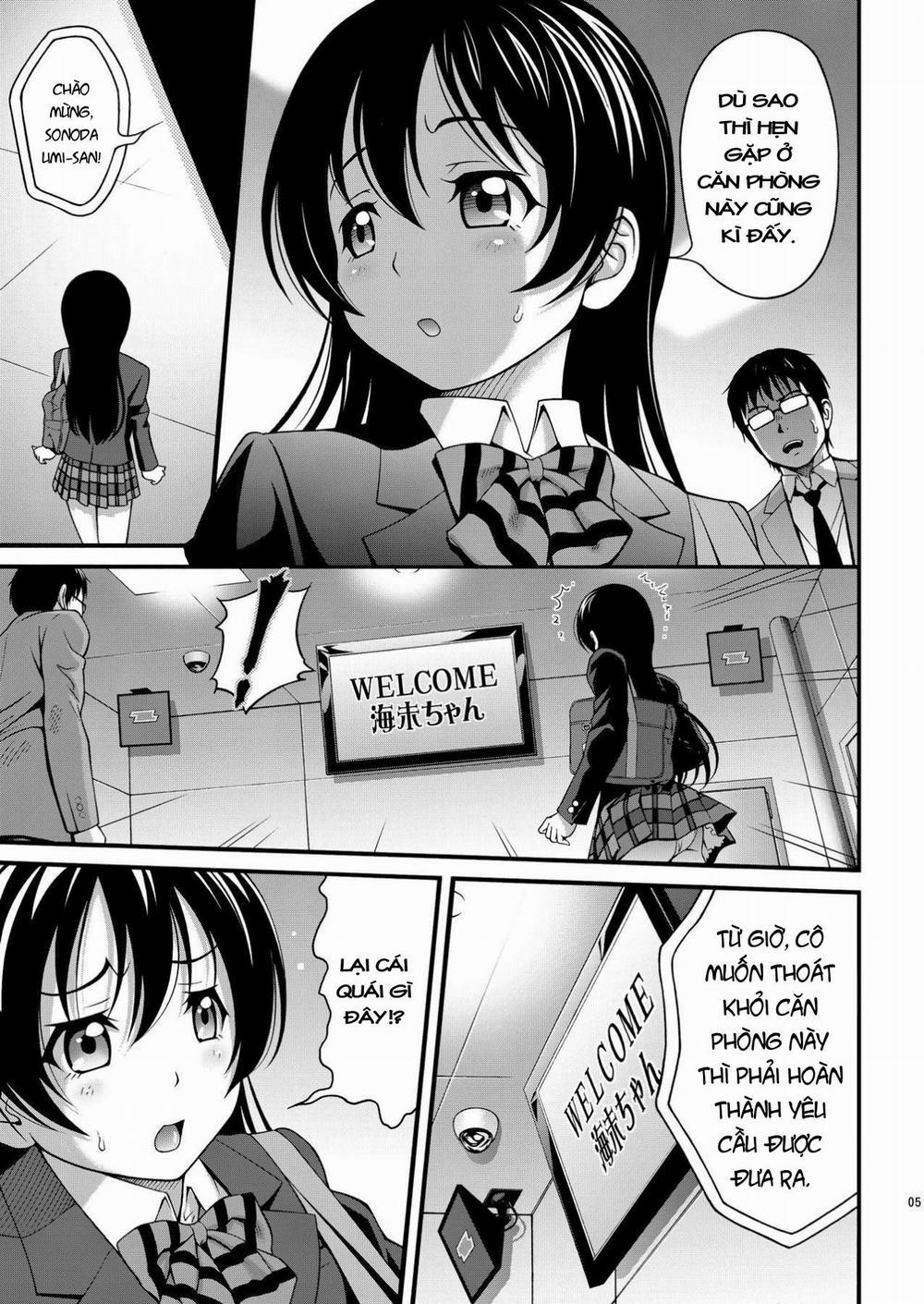 manhwax10.com - Truyện Manhwa Umi-chan's Humiliation (Love Live!) Chương Oneshot Trang 5