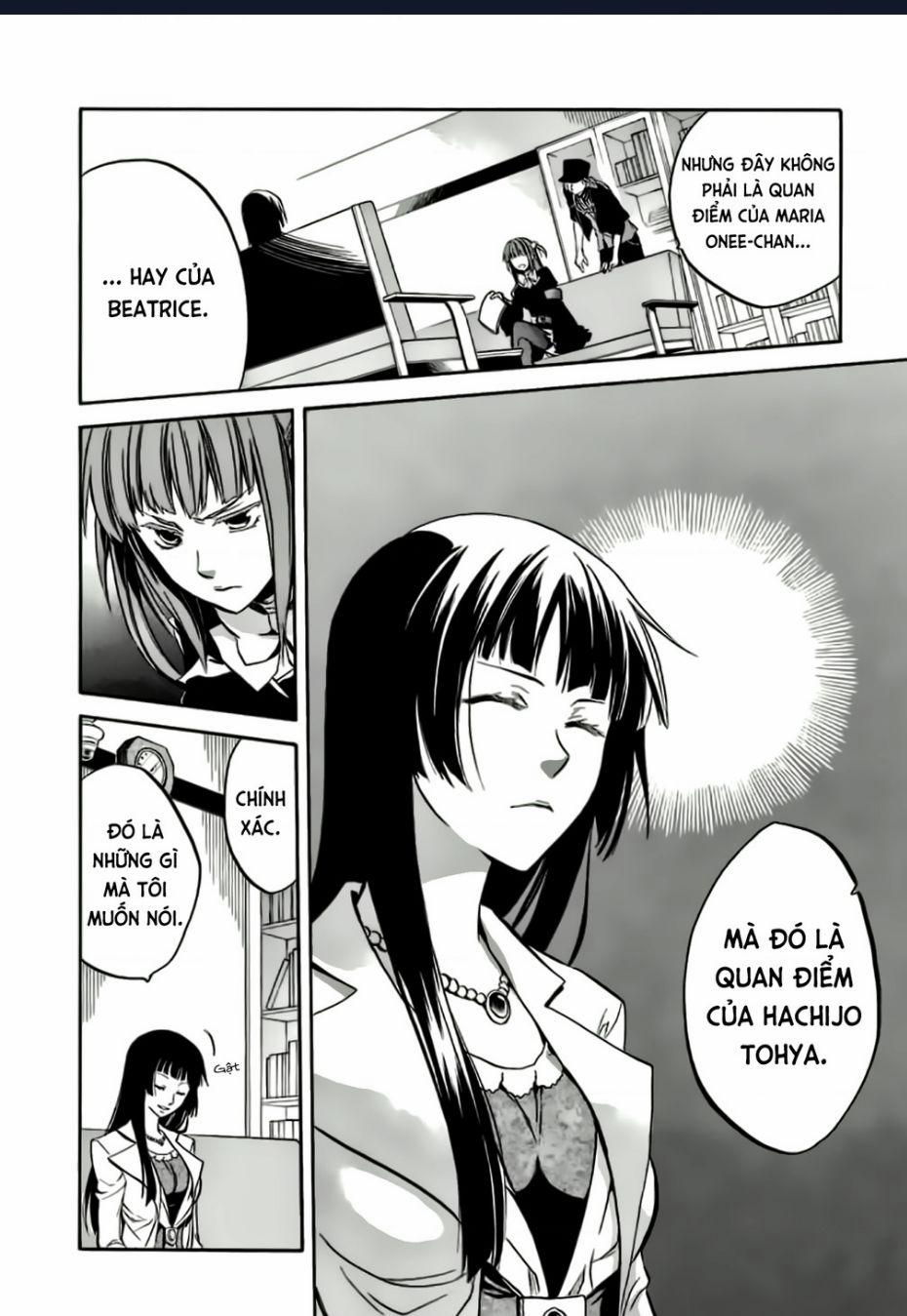 manhwax10.com - Truyện Manhwa Umineko No Naku Koro Ni Chiru Episode 6: Dawn Of The Golden Witch Chương 13 Trang 12