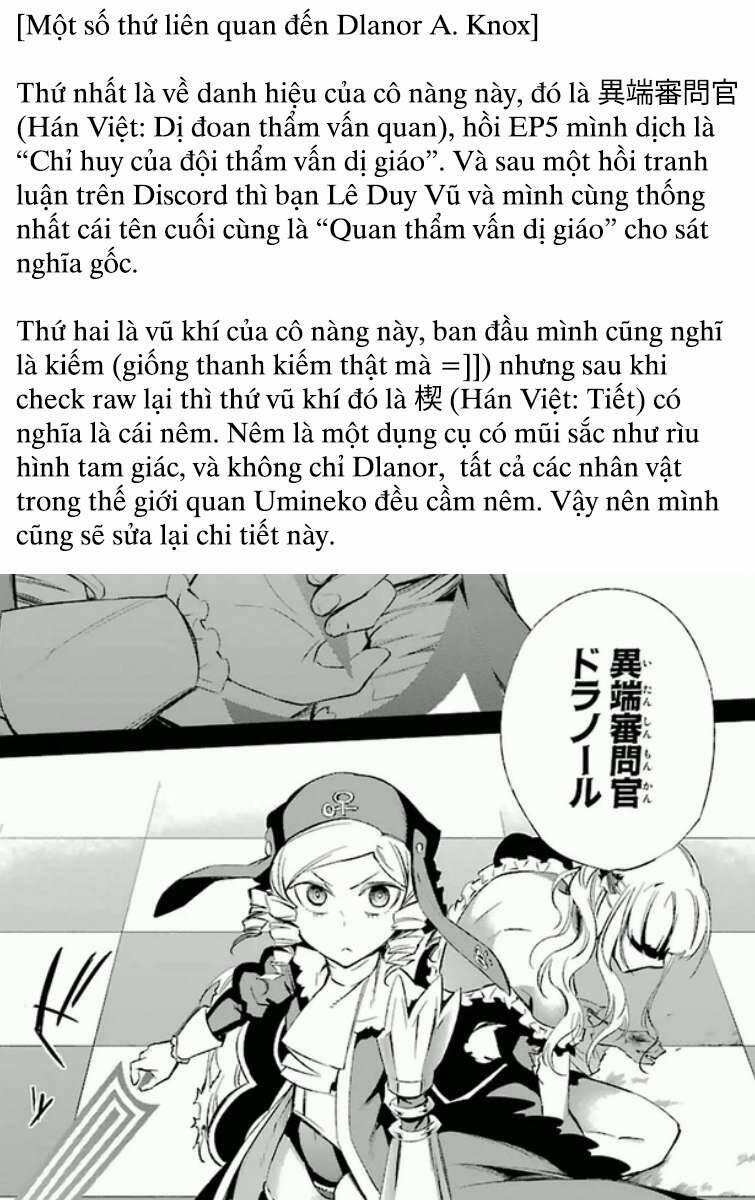 manhwax10.com - Truyện Manhwa Umineko No Naku Koro Ni Chiru Episode 6: Dawn Of The Golden Witch Chương 5 Trang 3