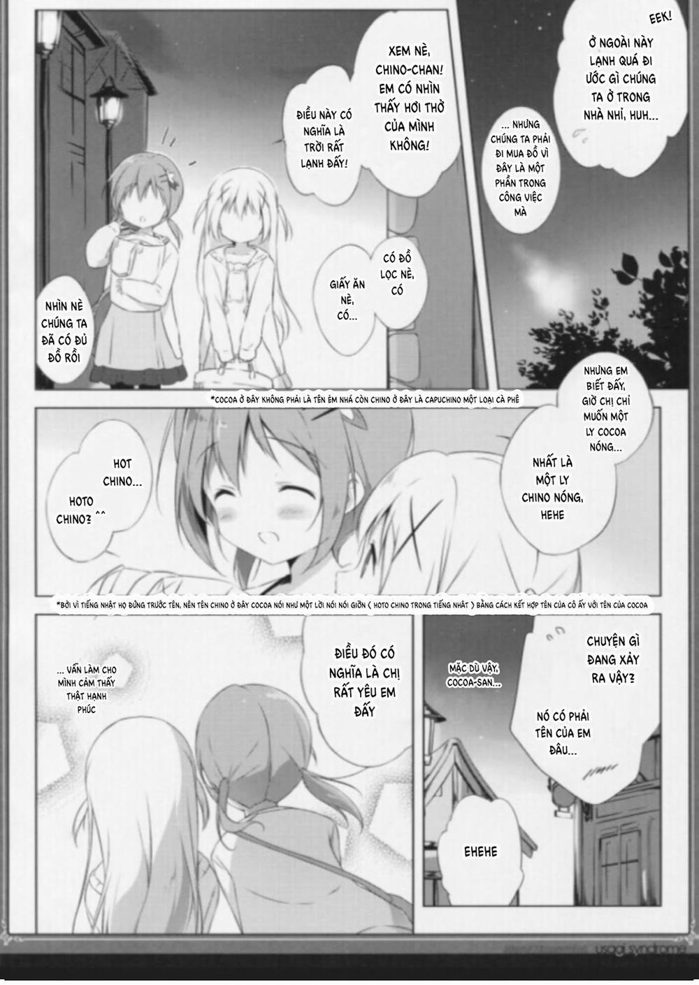 manhwax10.com - Truyện Manhwa Usagi Syndrome 2 (Gochuumon Wa Usagi Desu Ka) Chương Oneshot Trang 9