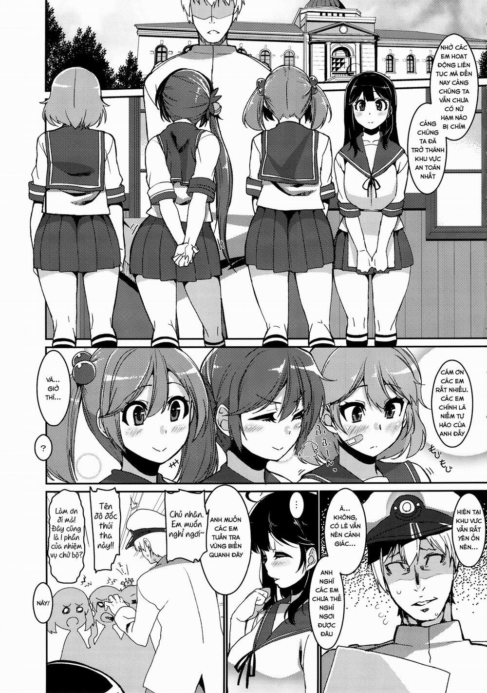 manhwax10.com - Truyện Manhwa Ushio Ryoujoku Shichau Hon (Kantai Collection) Chương Oneshot Trang 5