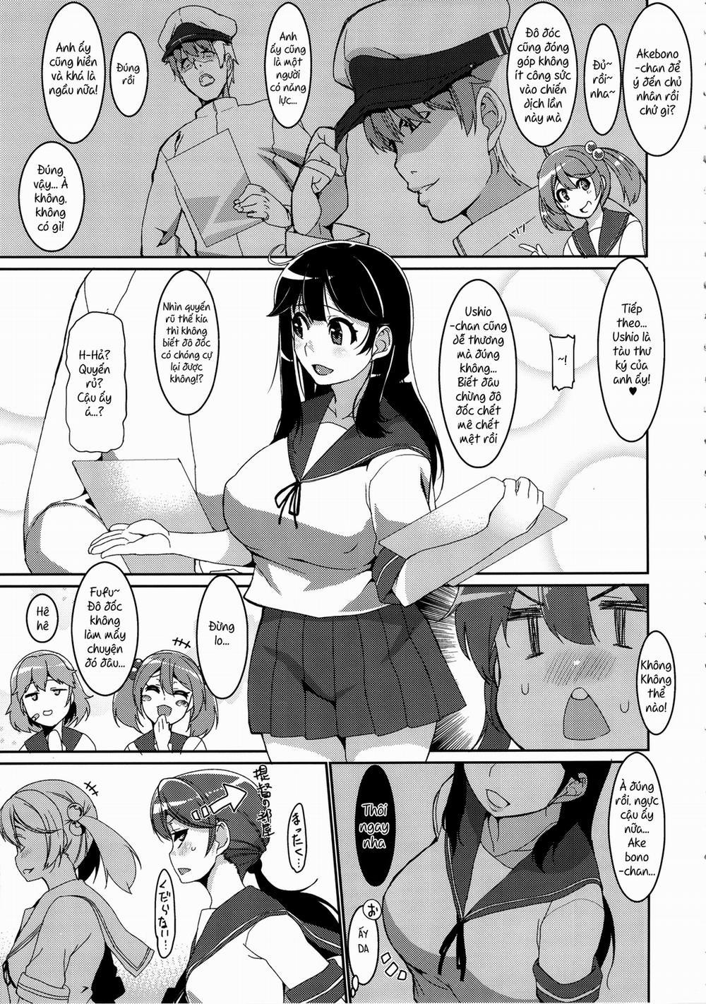 manhwax10.com - Truyện Manhwa Ushio Ryoujoku Shichau Hon (Kantai Collection) Chương Oneshot Trang 7