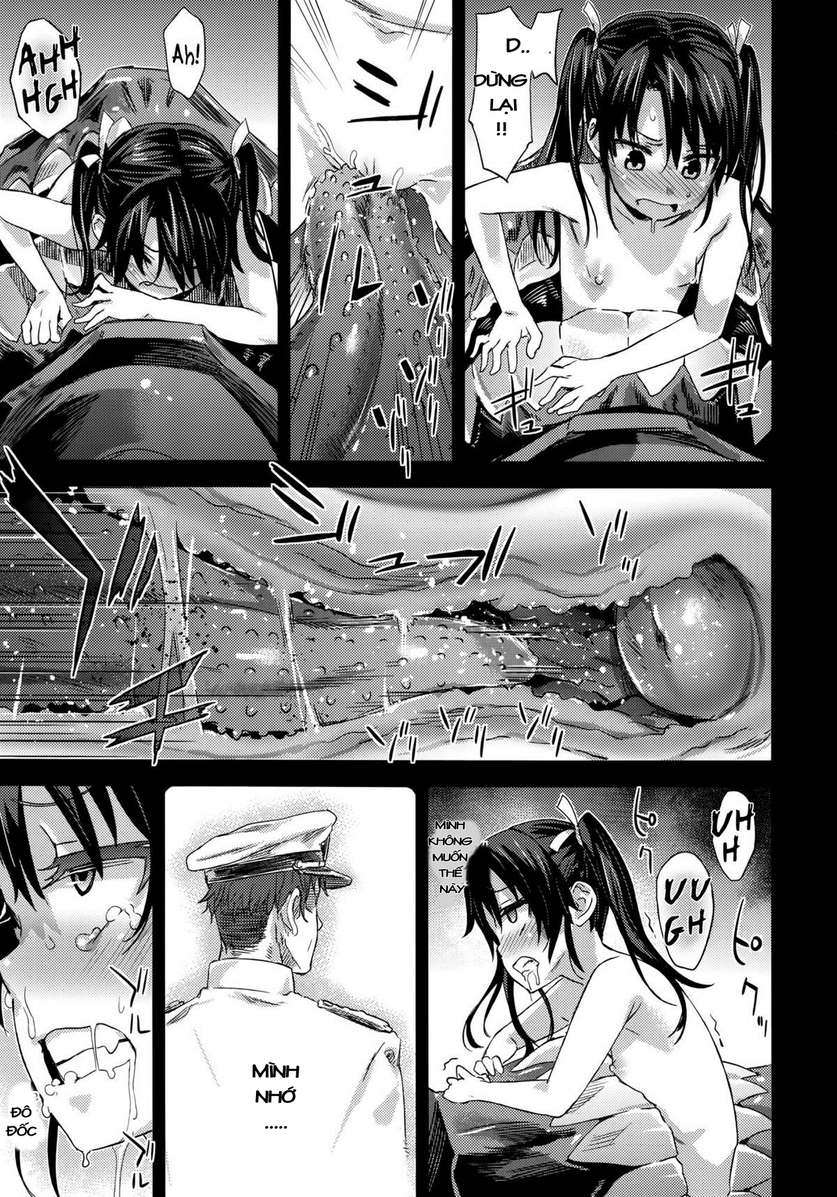 manhwax10.com - Truyện Manhwa Victim Girls 16 Children of the Bottom (Kantai Collection) Chương Oneshot Trang 16