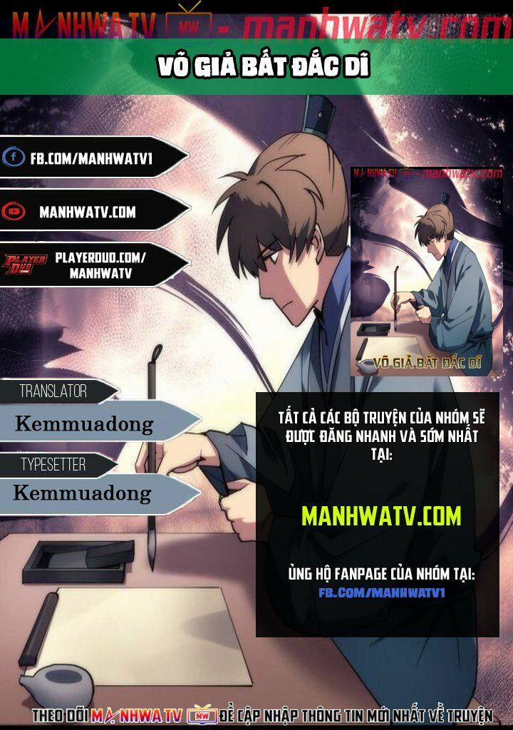 manhwax10.com - Truyện Manhwa Võ Giả Bất Đắc Dĩ Chương 1 Trang 1