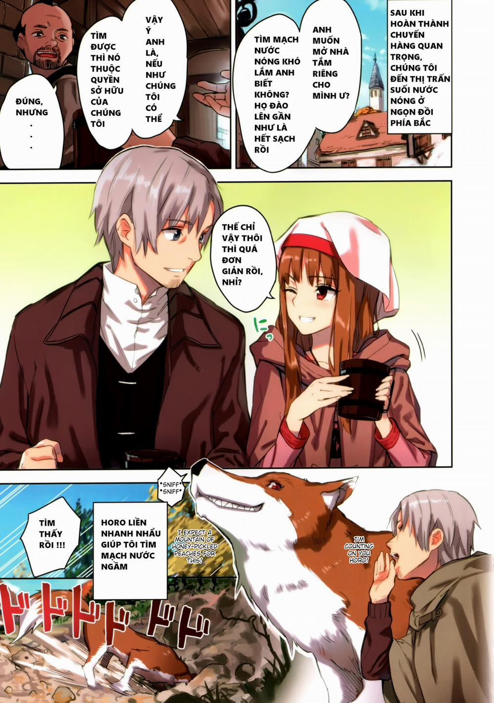 manhwax10.com - Truyện Manhwa Wacchi to Nyohhira Bon - FULL COLOR (Spice and Wolf) Chương Oneshot Trang 6