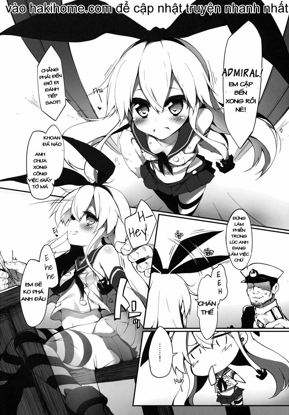 manhwax10.com - Truyện Manhwa Wanna Have A Night Battle (Kancolle) Chương Oneshot Trang 3