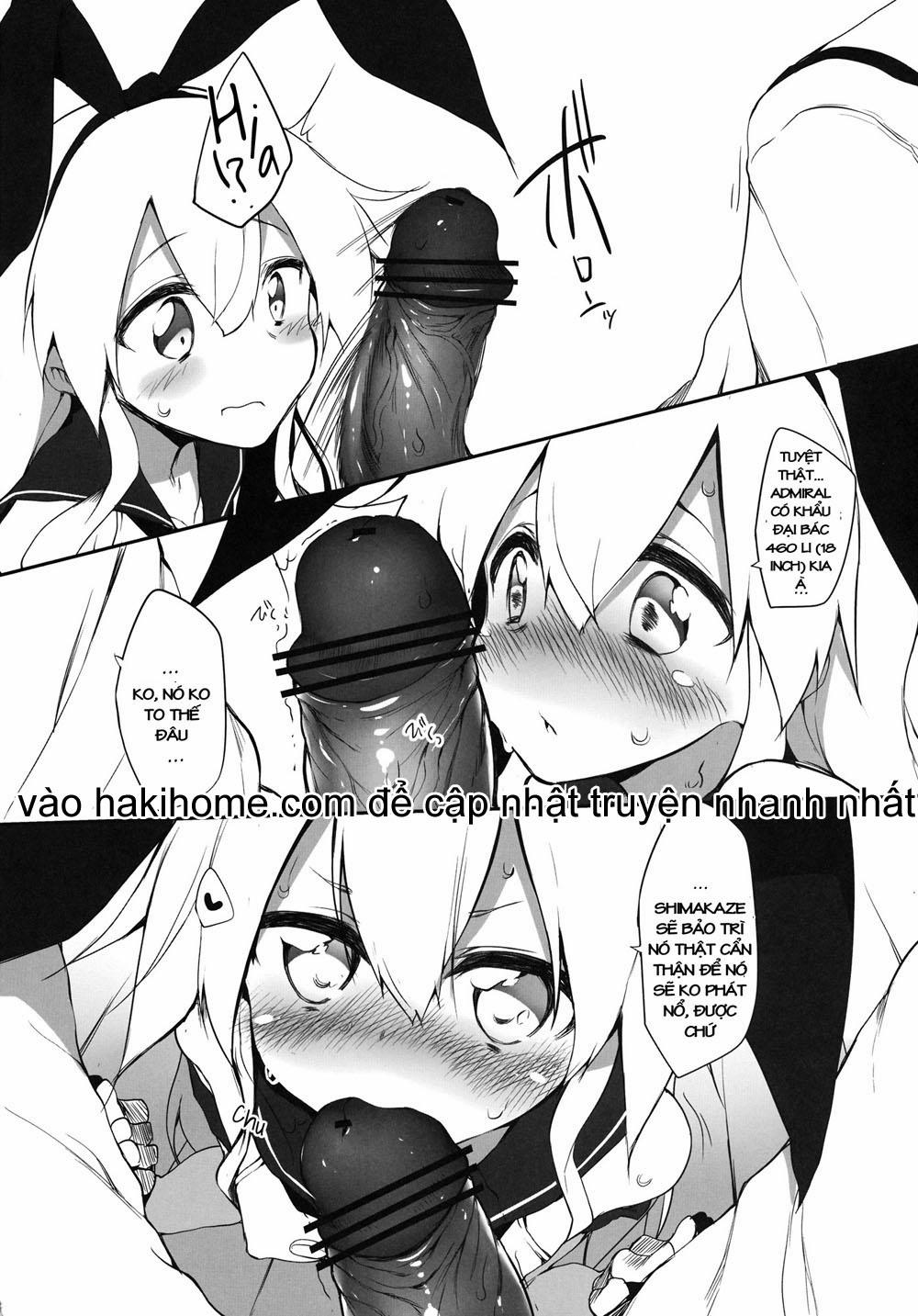 manhwax10.com - Truyện Manhwa Wanna Have A Night Battle (Kancolle) Chương Oneshot Trang 6