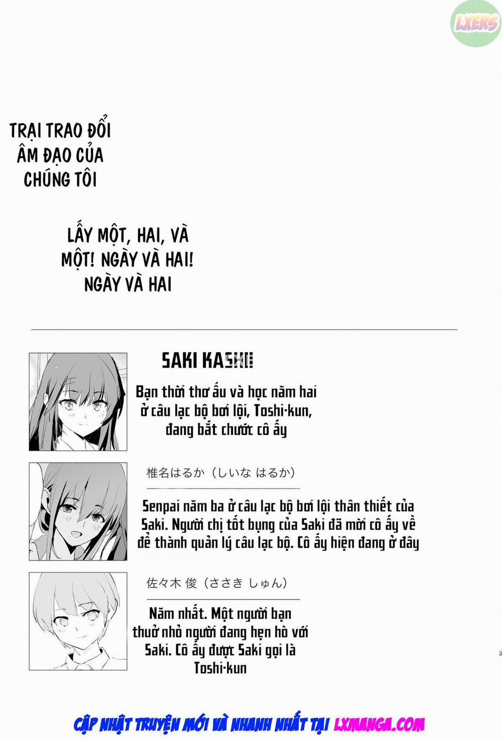 manhwax10.com - Truyện Manhwa Watashi-tachi no Onaho Koukan Gasshuku Ichinichime to Futsukame! + Omake Chương Oneshot Trang 6