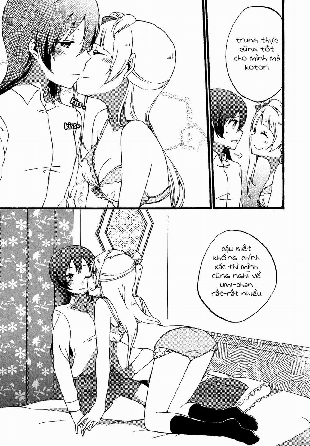 manhwax10.com - Truyện Manhwa Watashi wa Harenchi dewa Arimasen (Love Live!) Chương Oneshot Trang 8