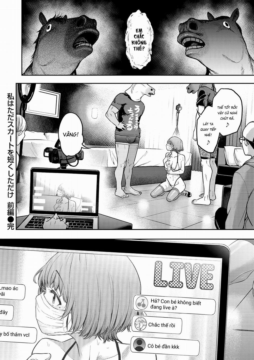 manhwax10.com - Truyện Manhwa Watashi wa Tada Skirt o Mijikaku shita dake Chương Part 1 Trang 31