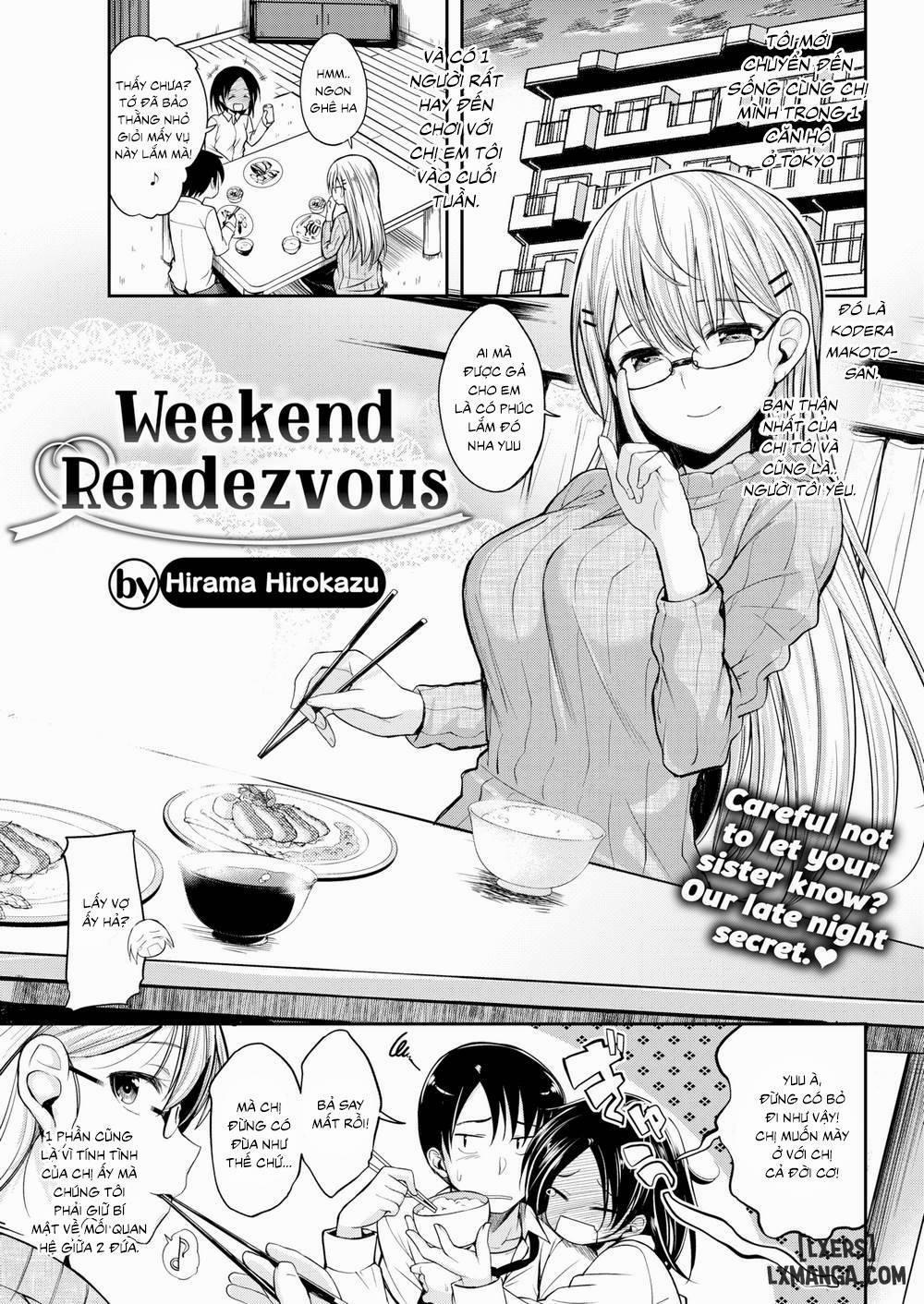 manhwax10.com - Truyện Manhwa Weekend Rendezvous Chương Oneshot Trang 1