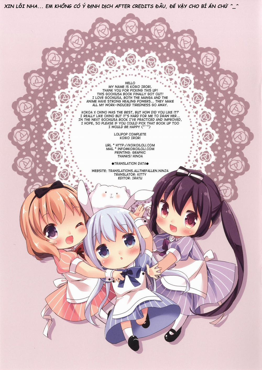 manhwax10.com - Truyện Manhwa Welcome to rabbit house LoliCo05 (Gochuumon wa Usagi desu ka?) Chương Oneshot Trang 12