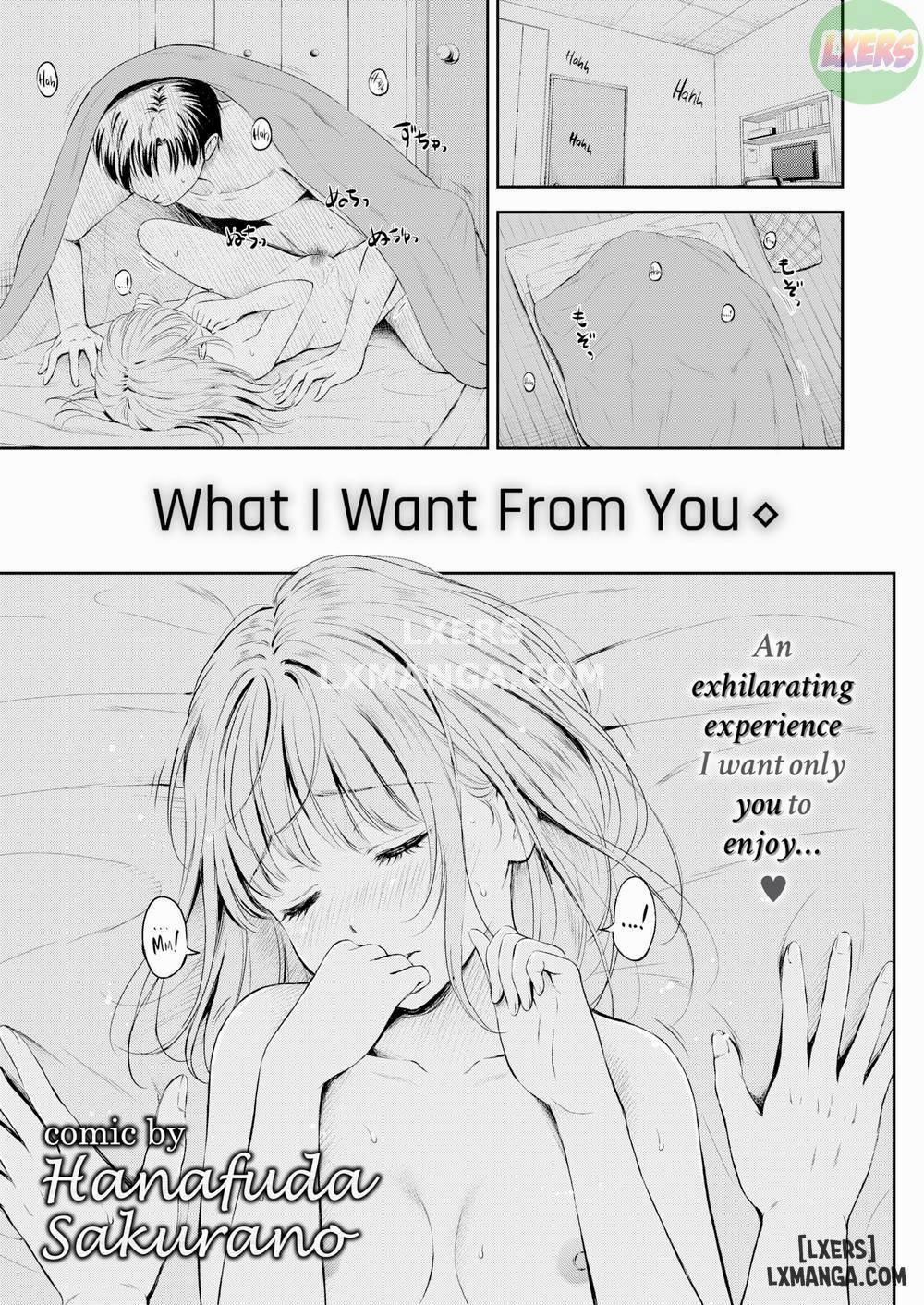 manhwax10.com - Truyện Manhwa What I Want From You Chương Oneshot Trang 1