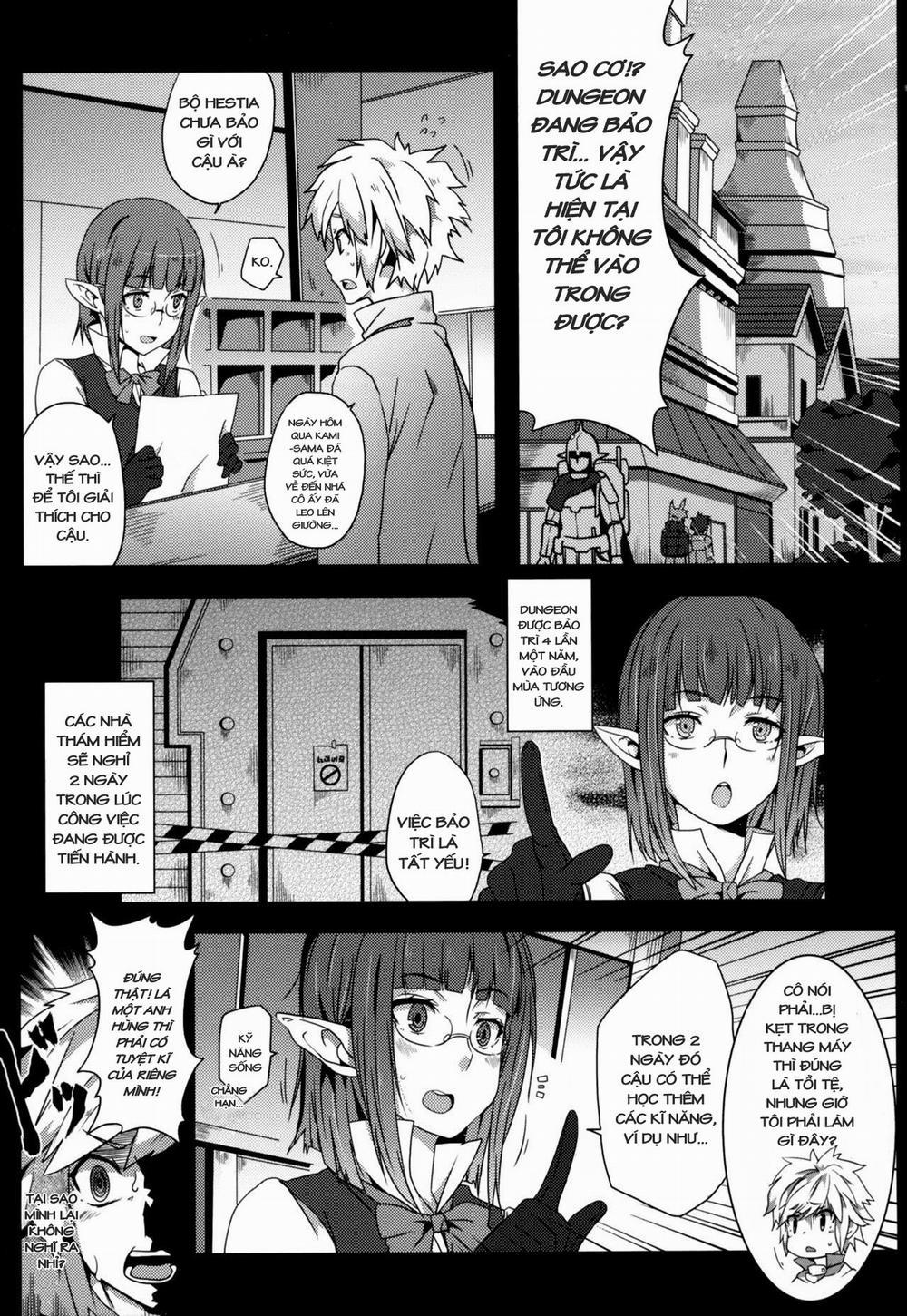 manhwax10.com - Truyện Manhwa What Should I Do When the Dungeon is Under Maintenance? (Dungeon Ni Deai O Motomeru No Wa Machigatteiru Darou Ka) Chương Oneshot Trang 5