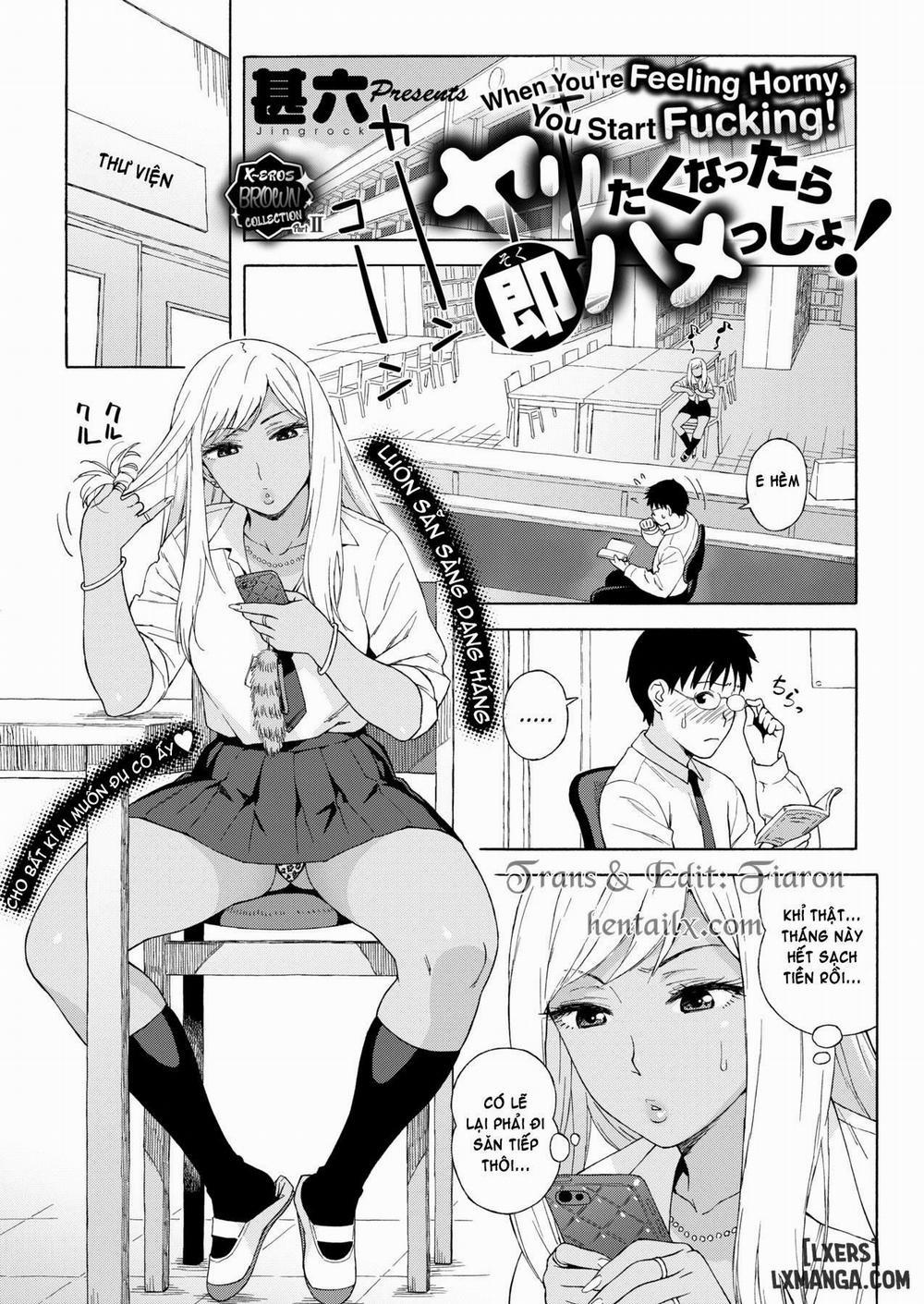 manhwax10.com - Truyện Manhwa When You’re Feeling Horny, You Start Fucking! Chương Oneshot Trang 1