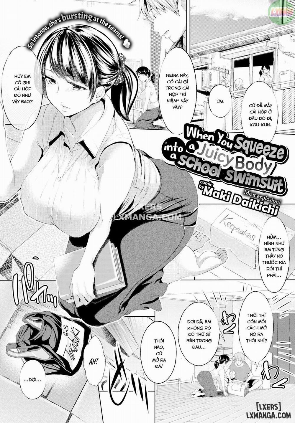 manhwax10.com - Truyện Manhwa When You Squeeze a Juicy Body into a School Swimsuit Chương Oneshot Trang 1